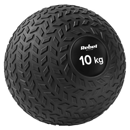 minge medicinala mica slam ball 23 cm 10 kg rebel activ - imagine 9